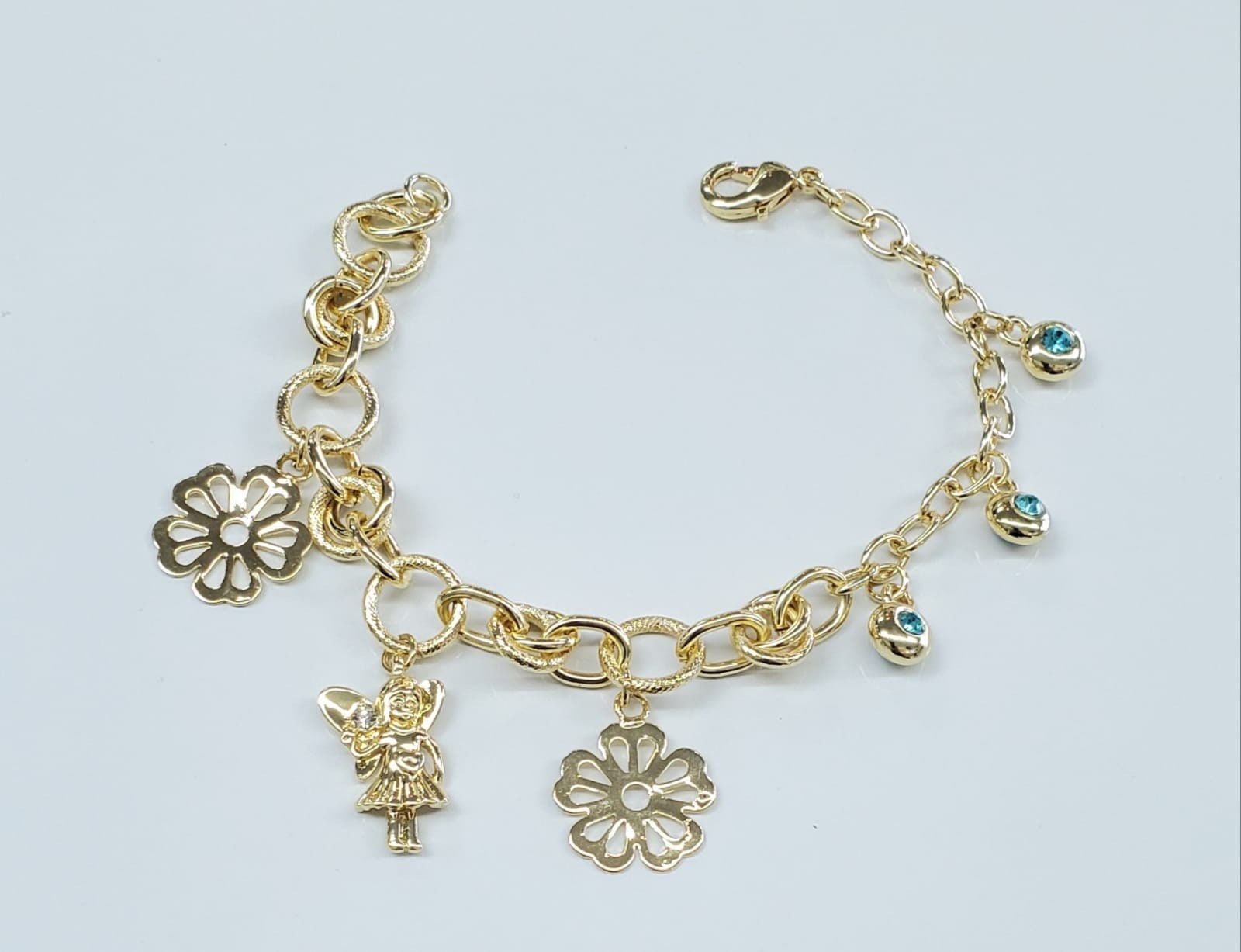 Butterfly Bracelet with Hanging Charm – Theglamsutra