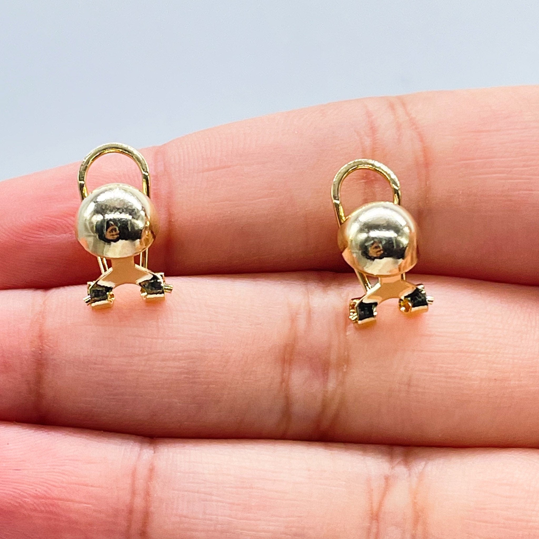 18 K Gold Earrings « BABY » 56129-P