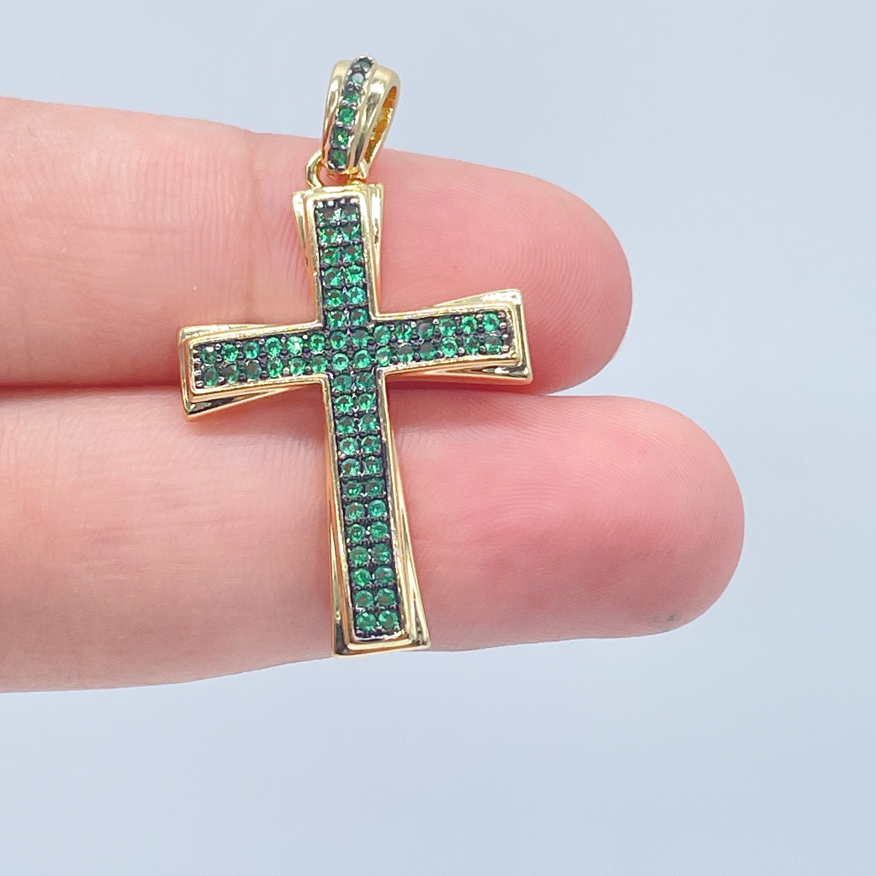 Cubic zirconia shops crosses